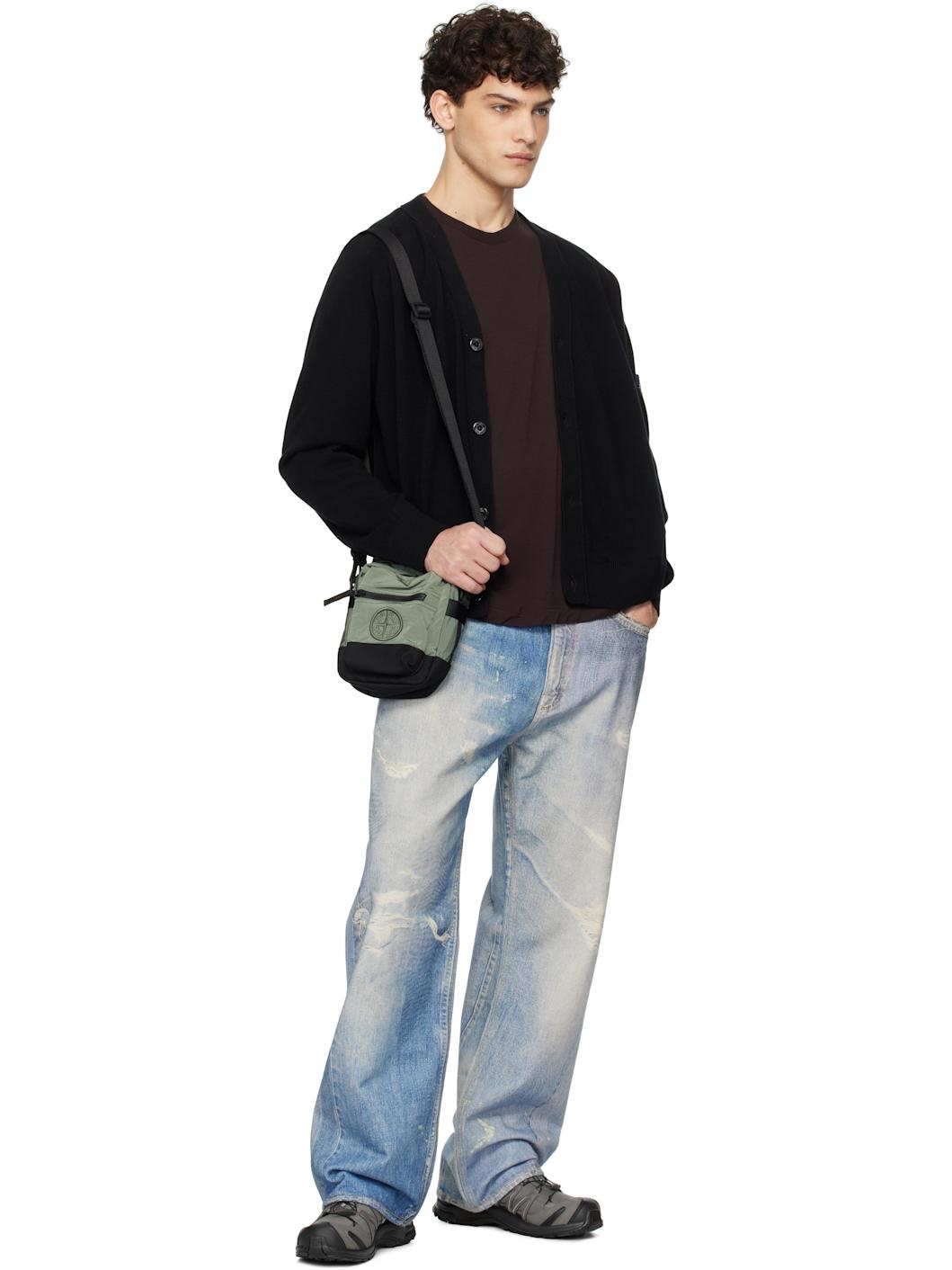 【Stone 】 グリーン 9200908 ECONYL Nylon l バッグ Stone Island Green 9200908 ECONYL Nylon Metal Bag | ssense