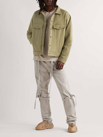 Fear of God Cotton-Jersey Trucker Jacket outlook