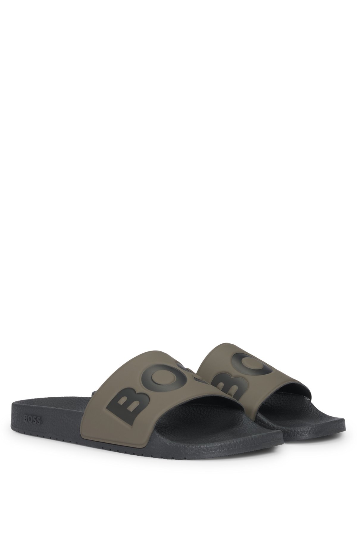 ITALIAN-MADE SLIDES WITH LARGE LOGO DETAIL - 2
