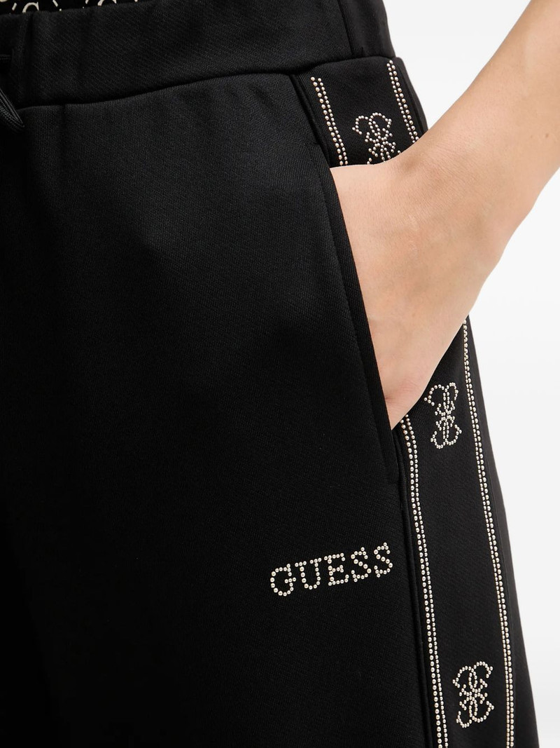 logo trim track pants 4