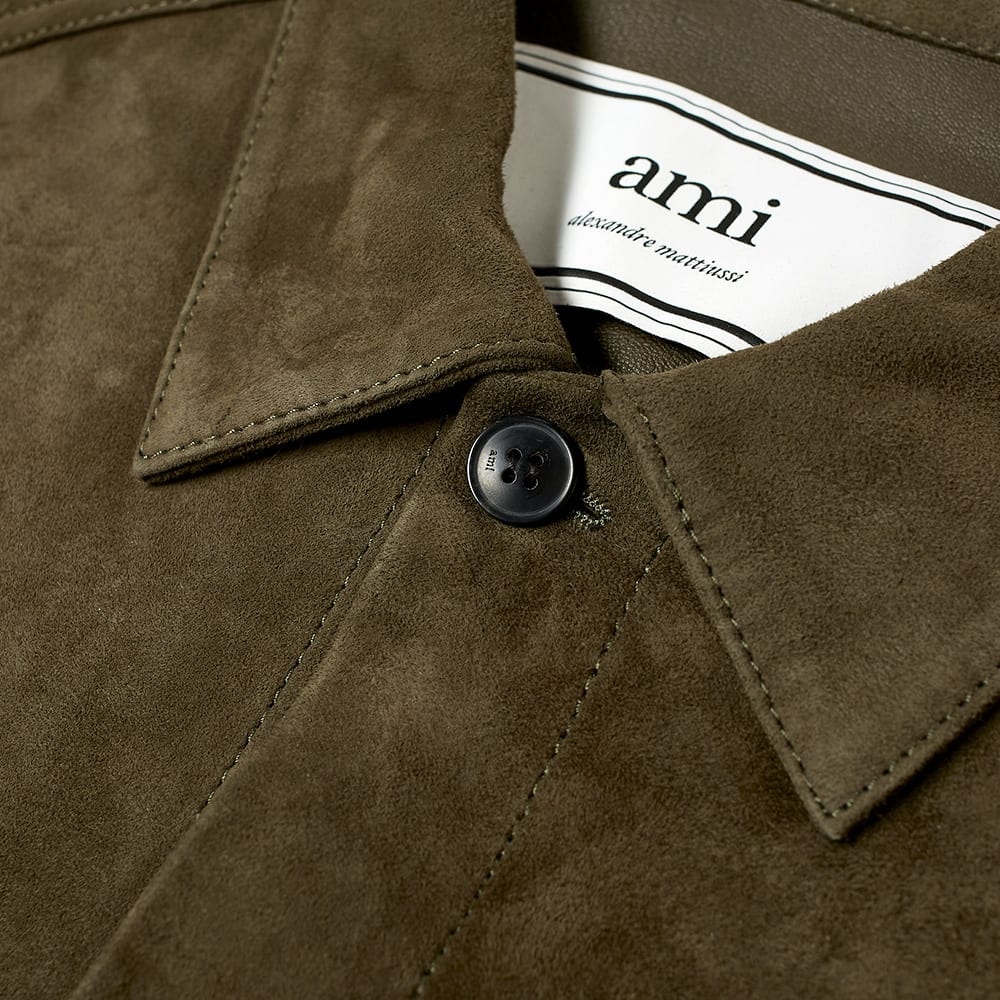 AMI Suede Shirt Jacket - 2