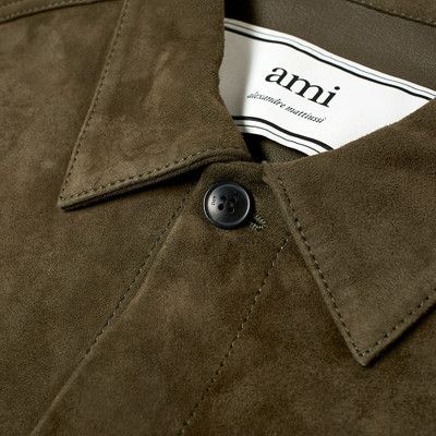 AMI Paris AMI Suede Shirt Jacket outlook