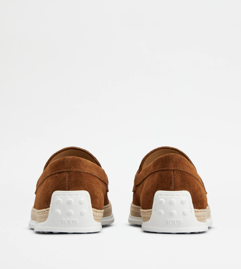 Tod's LOAFERS IN SUEDE - BROWN outlook