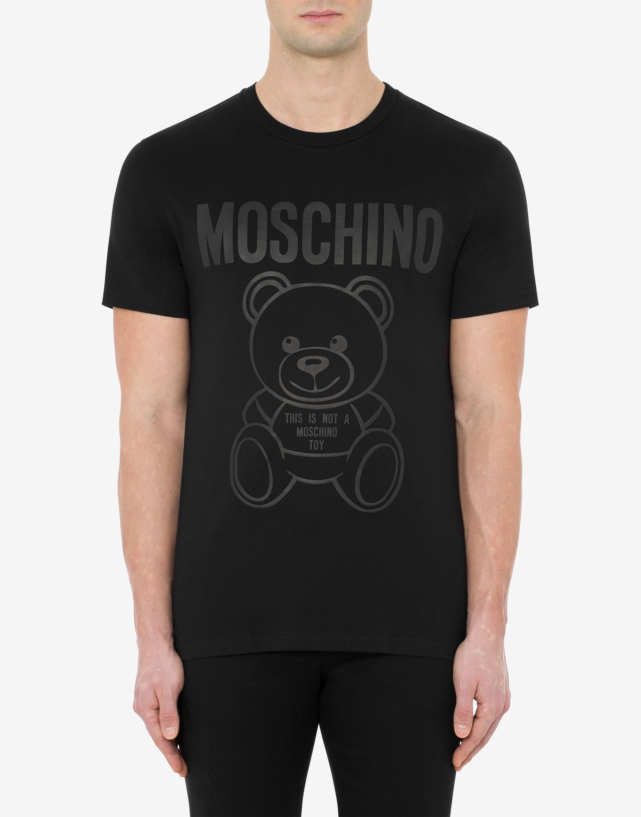 MOSCHINO TEDDY BEAR ORGANIC JERSEY T-SHIRT - 2