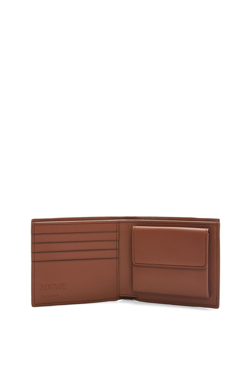 Loewe Puzzle bifold coin wallet in classic calfskin outlook