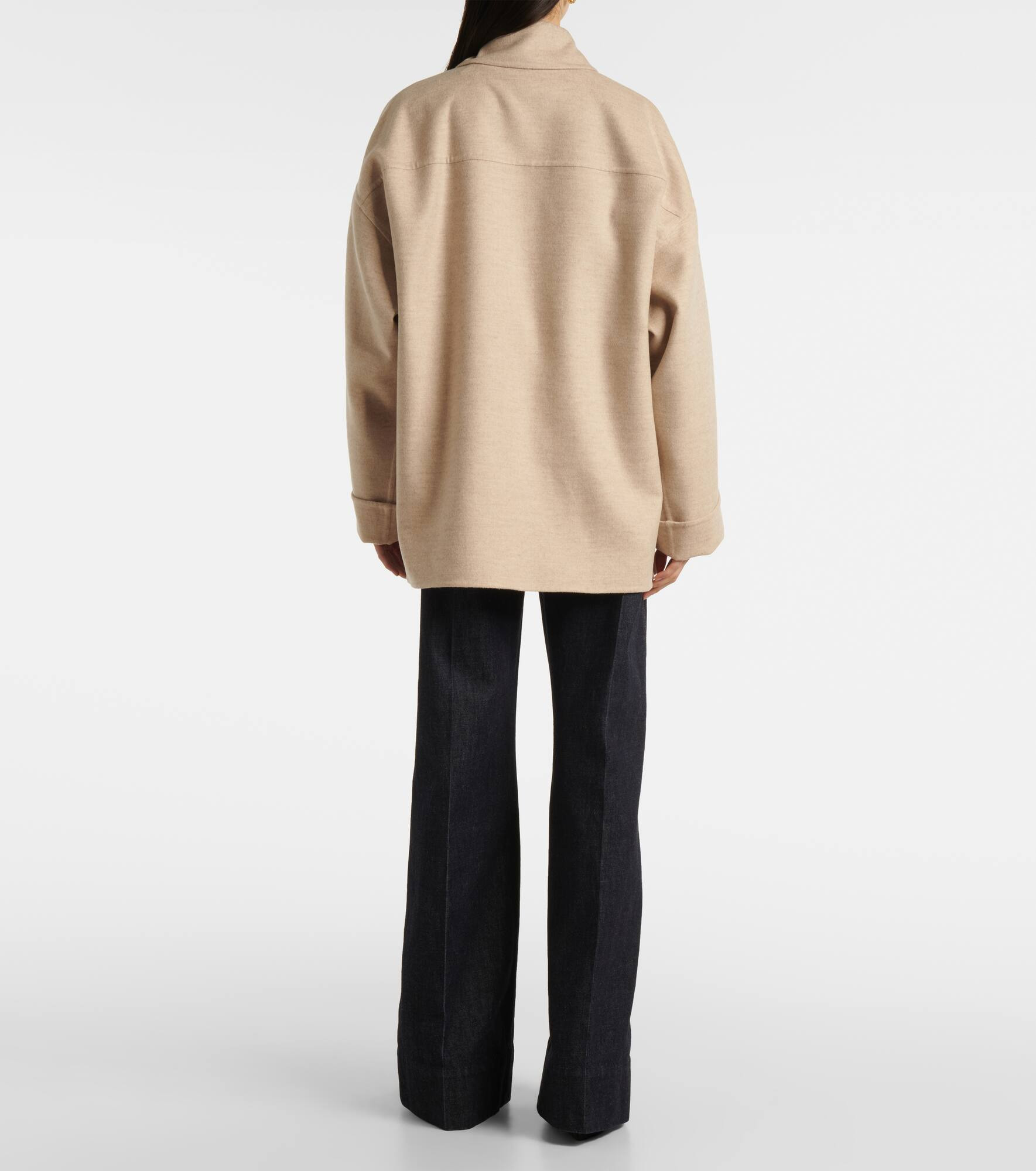 Wool and cashmere jacket - 3