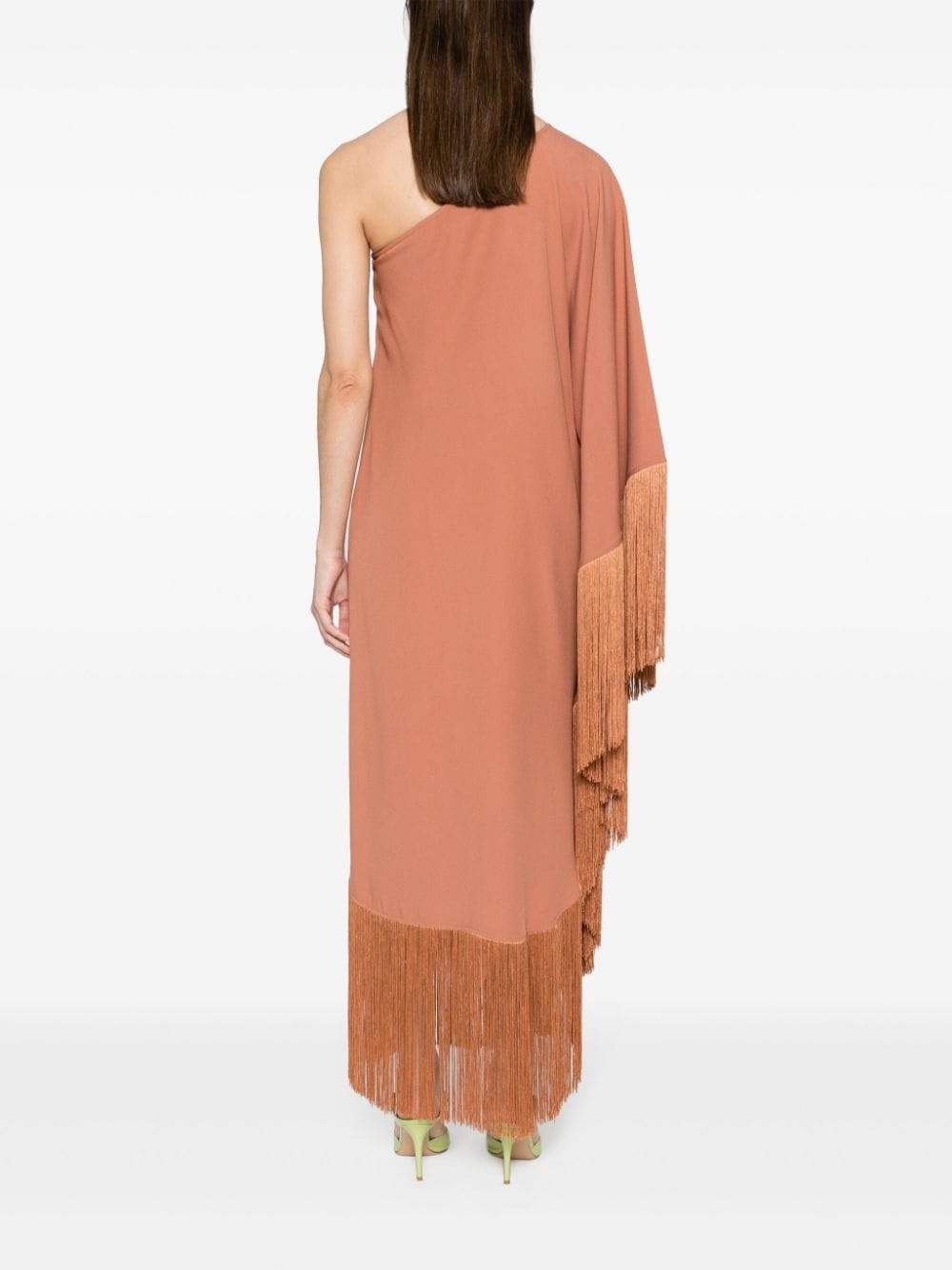 Spritz fringed maxi dress - 4