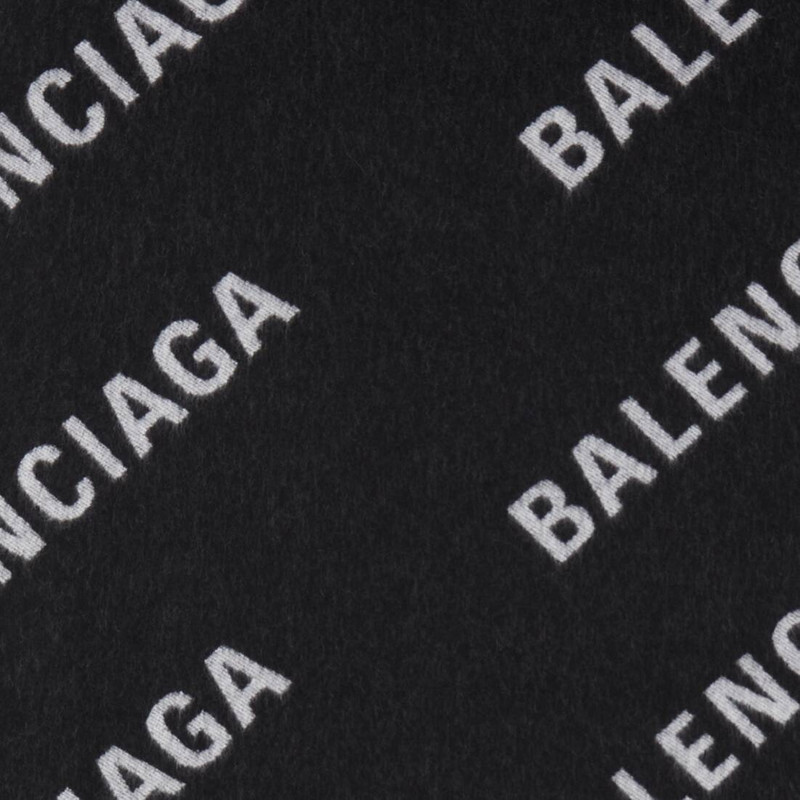 Men's 50/50 Scarf in Black 4