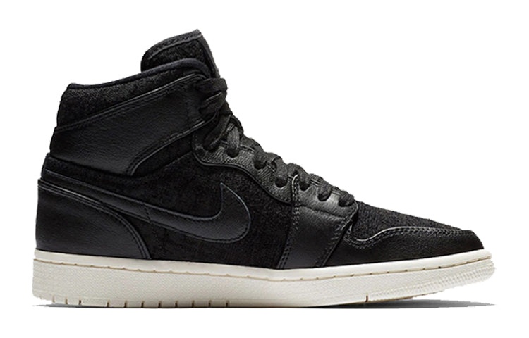 (WMNS) Air Jordan 1 Retro High Premium 'Black' AH7389-001 - 2