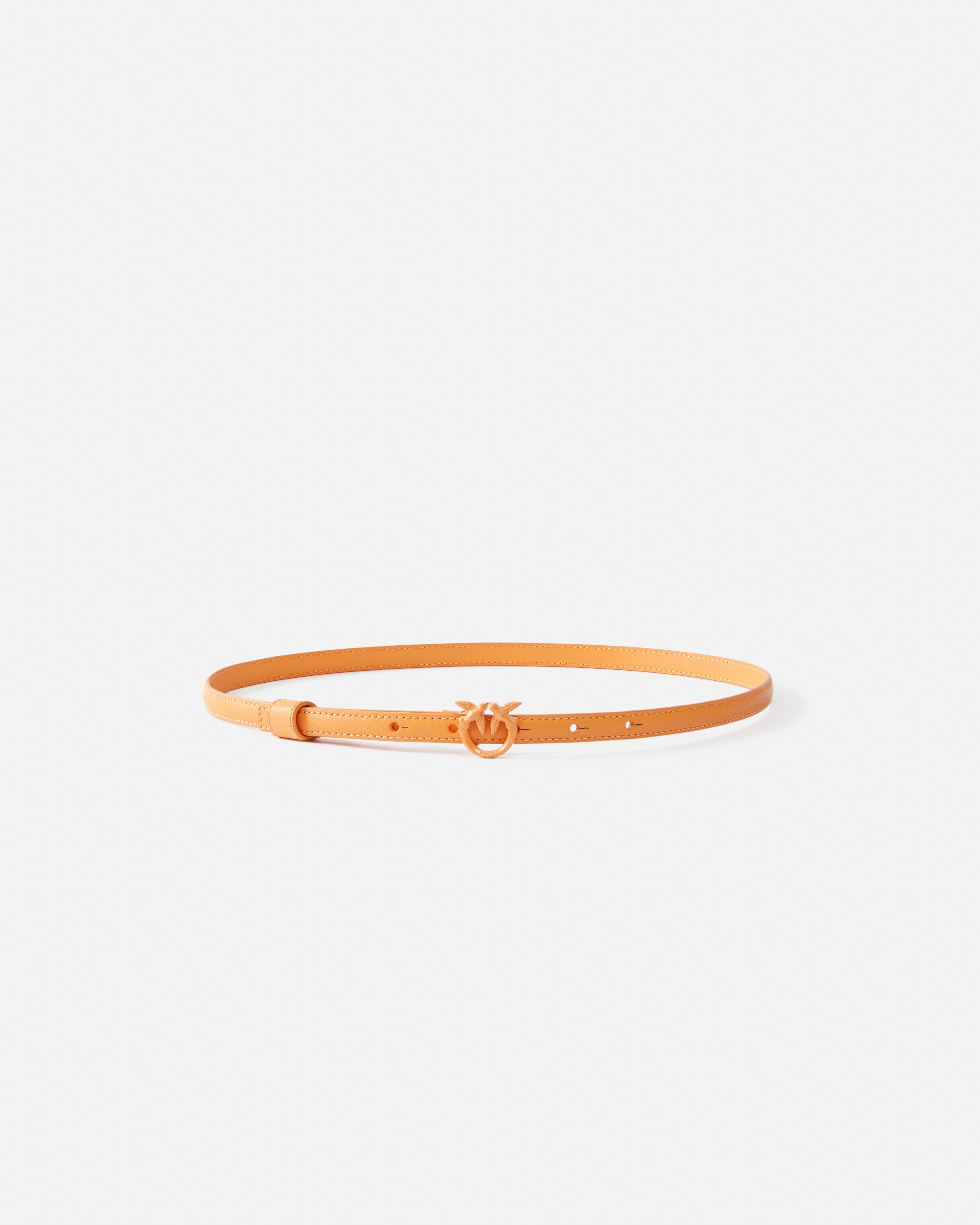 SUPER-THIN COLOUR-BLOCK LOVE BIRDS BELT 1CM - 1