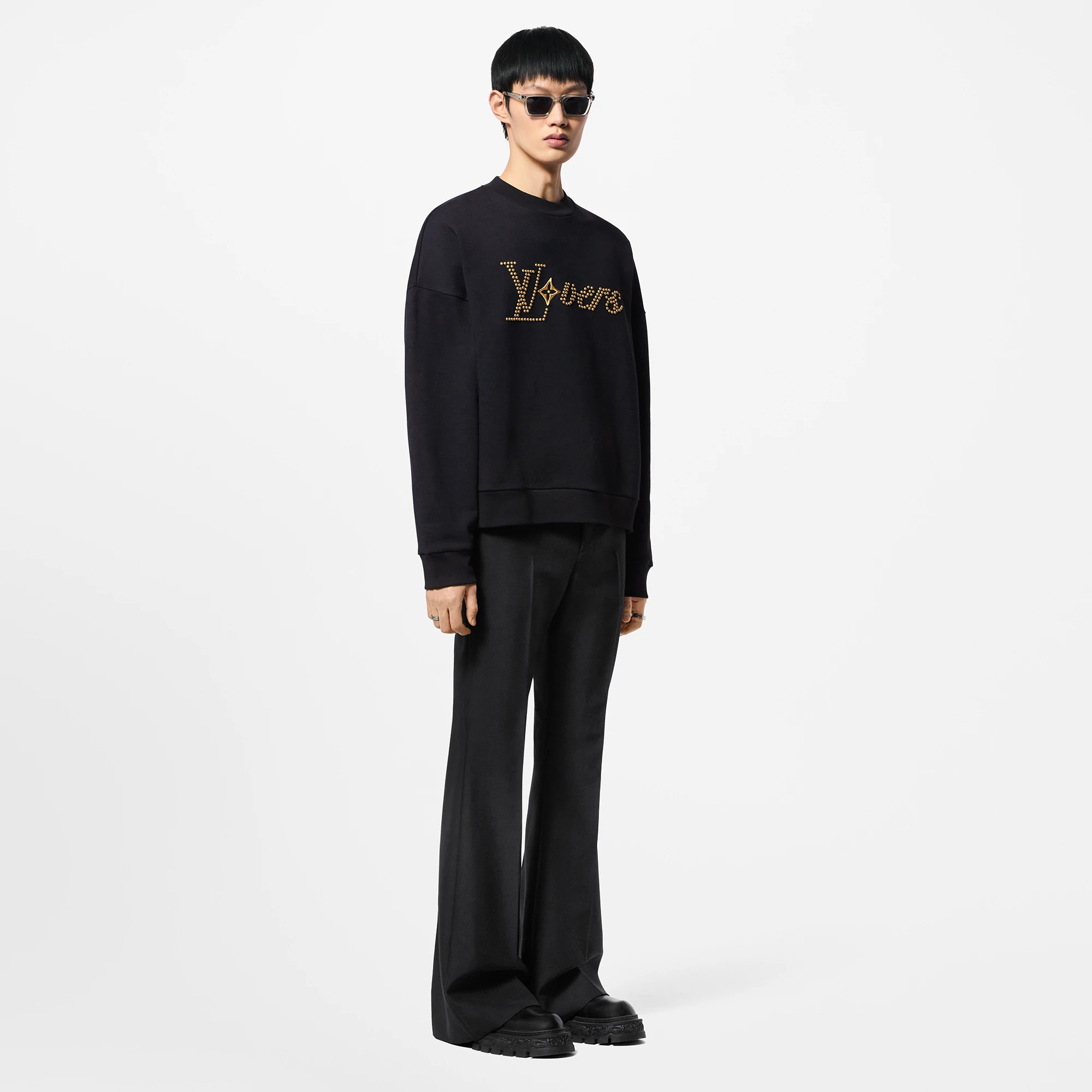 Cotton Signature Crewneck - 4