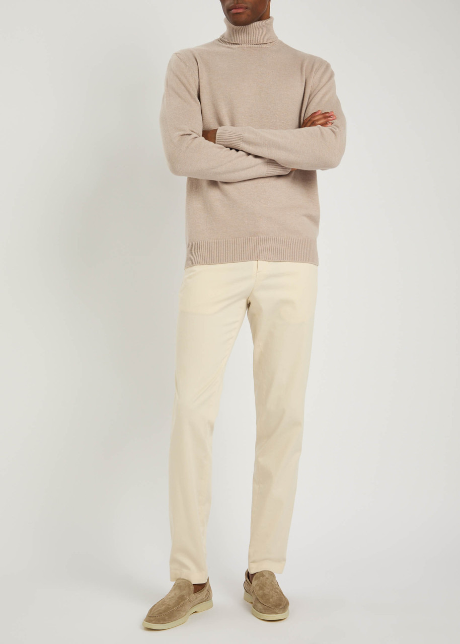 Lardini Roll-neck Wool top - 4