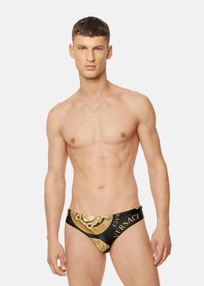 VERSACE Medusa Amplified Print Swim Briefs outlook