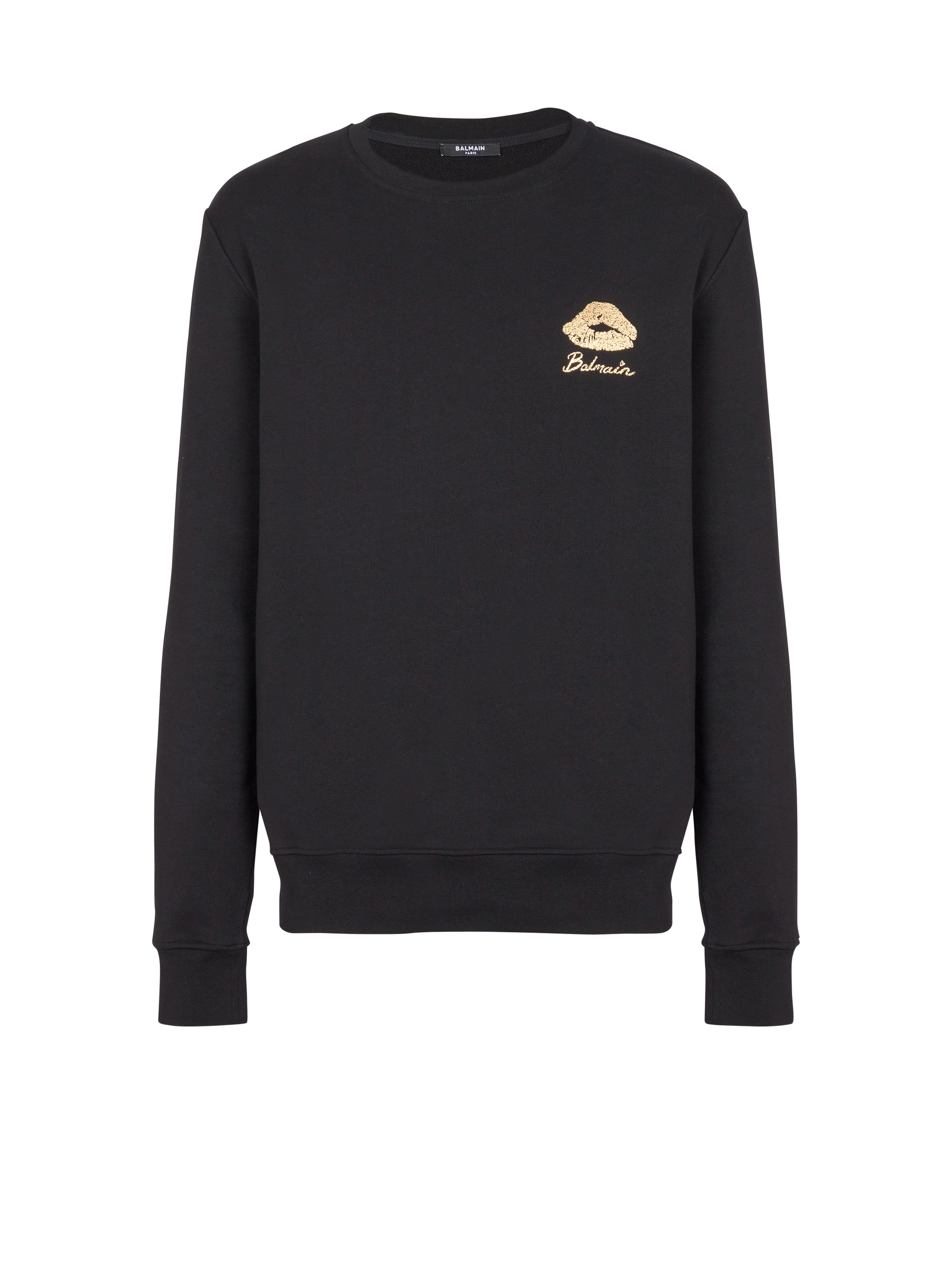 Sweatshirt with Balmain Kiss print - 1