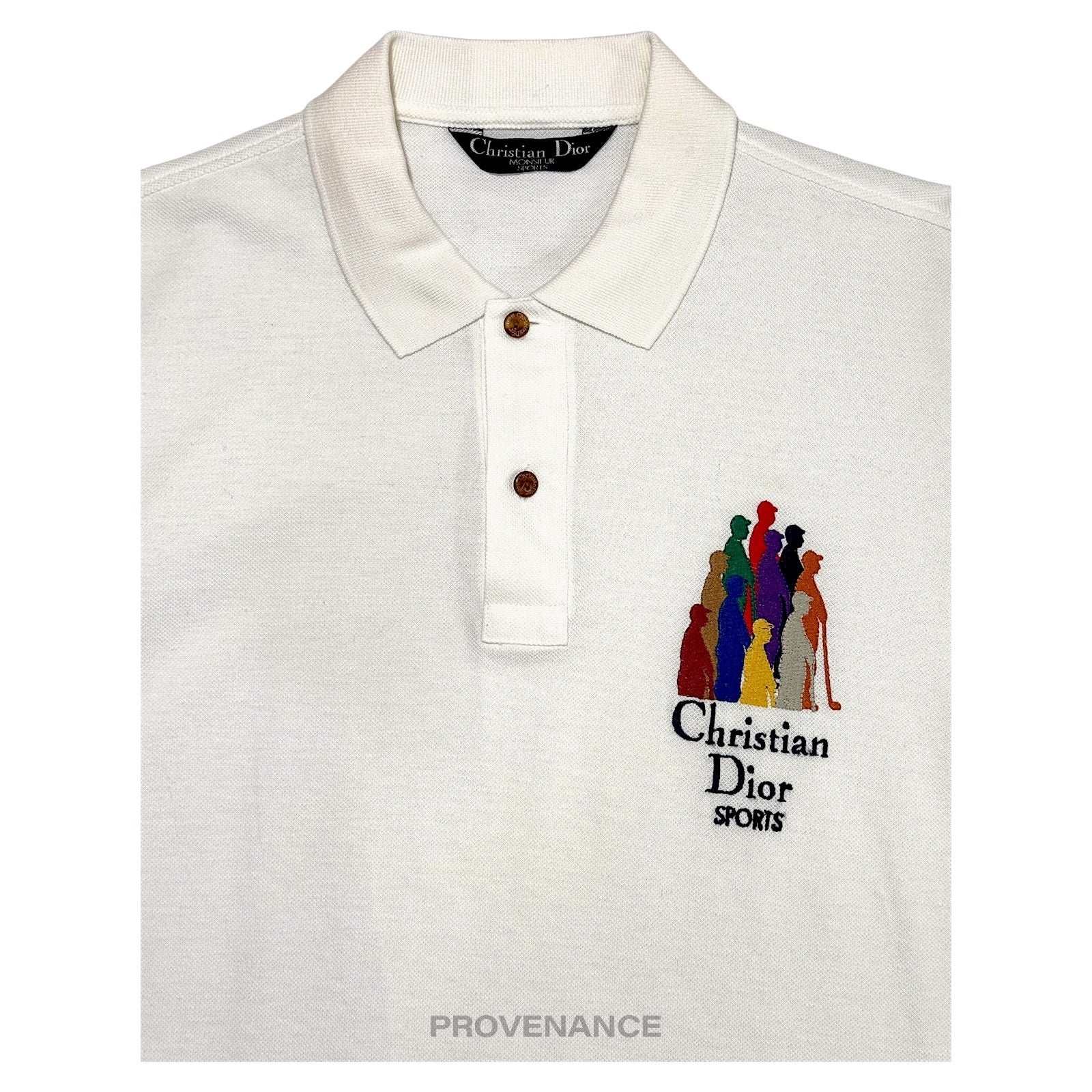 Christian Dior Sports - Christian Dior Sports Polo Golf Shirt - White M - 3
