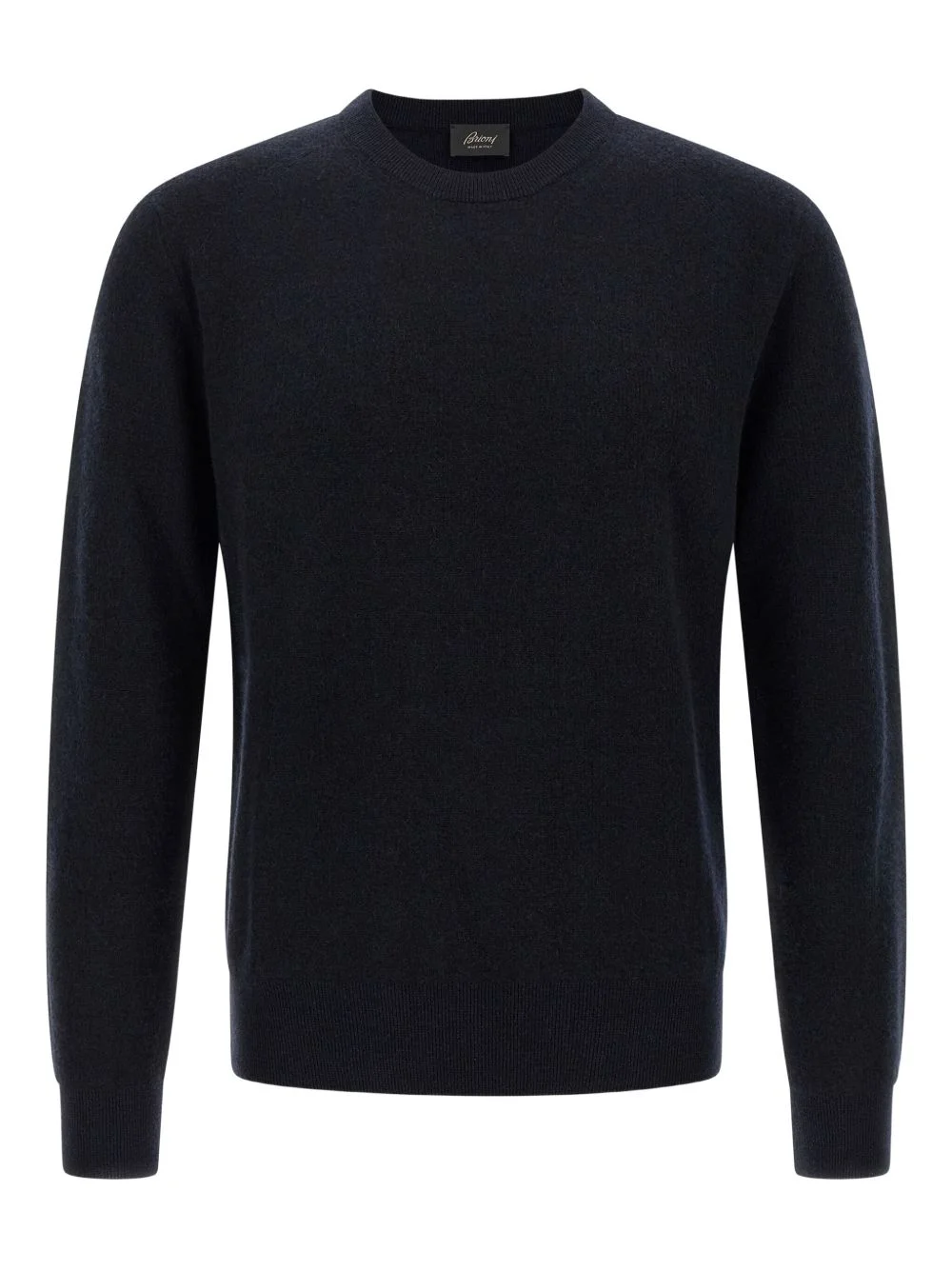 crew-neck cuffed-sleeve sweater - 1
