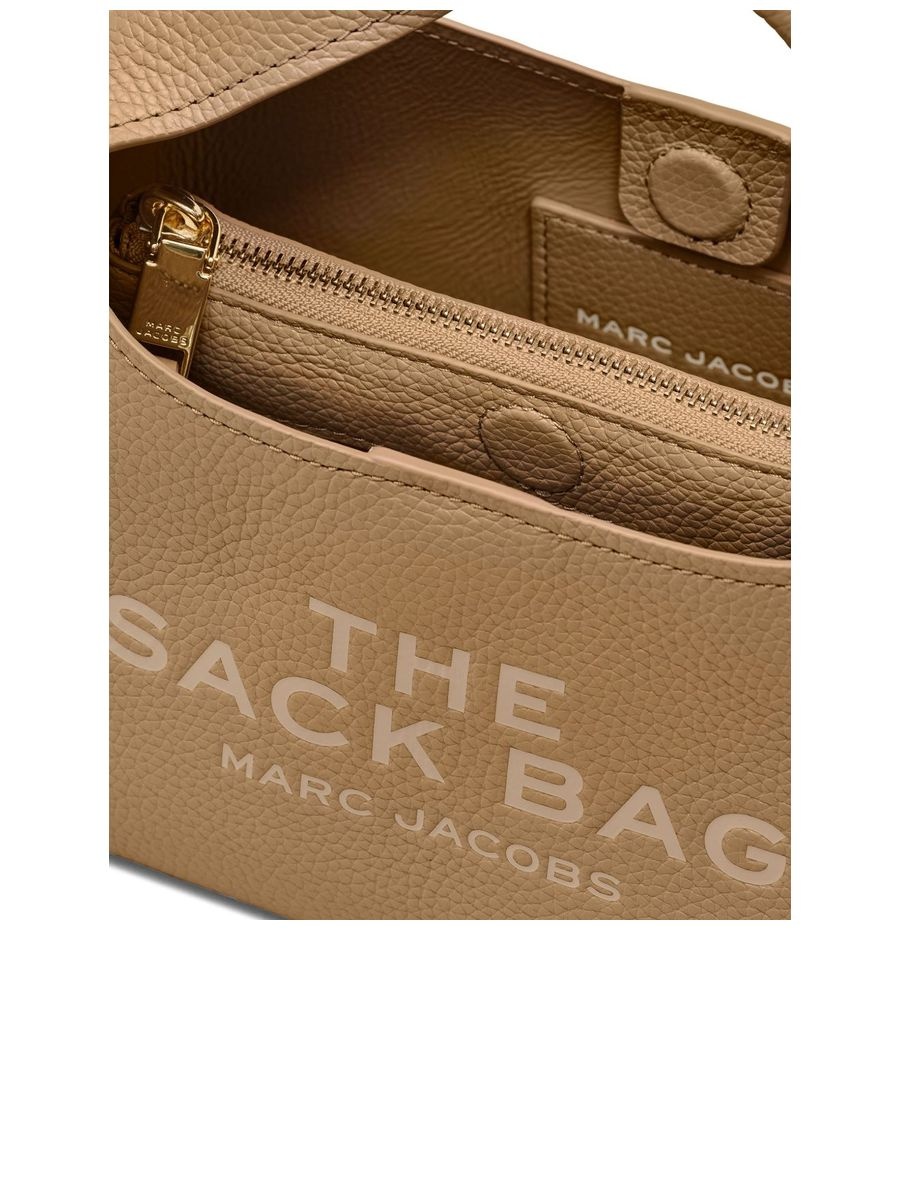 Grained Leather Handbag - 5