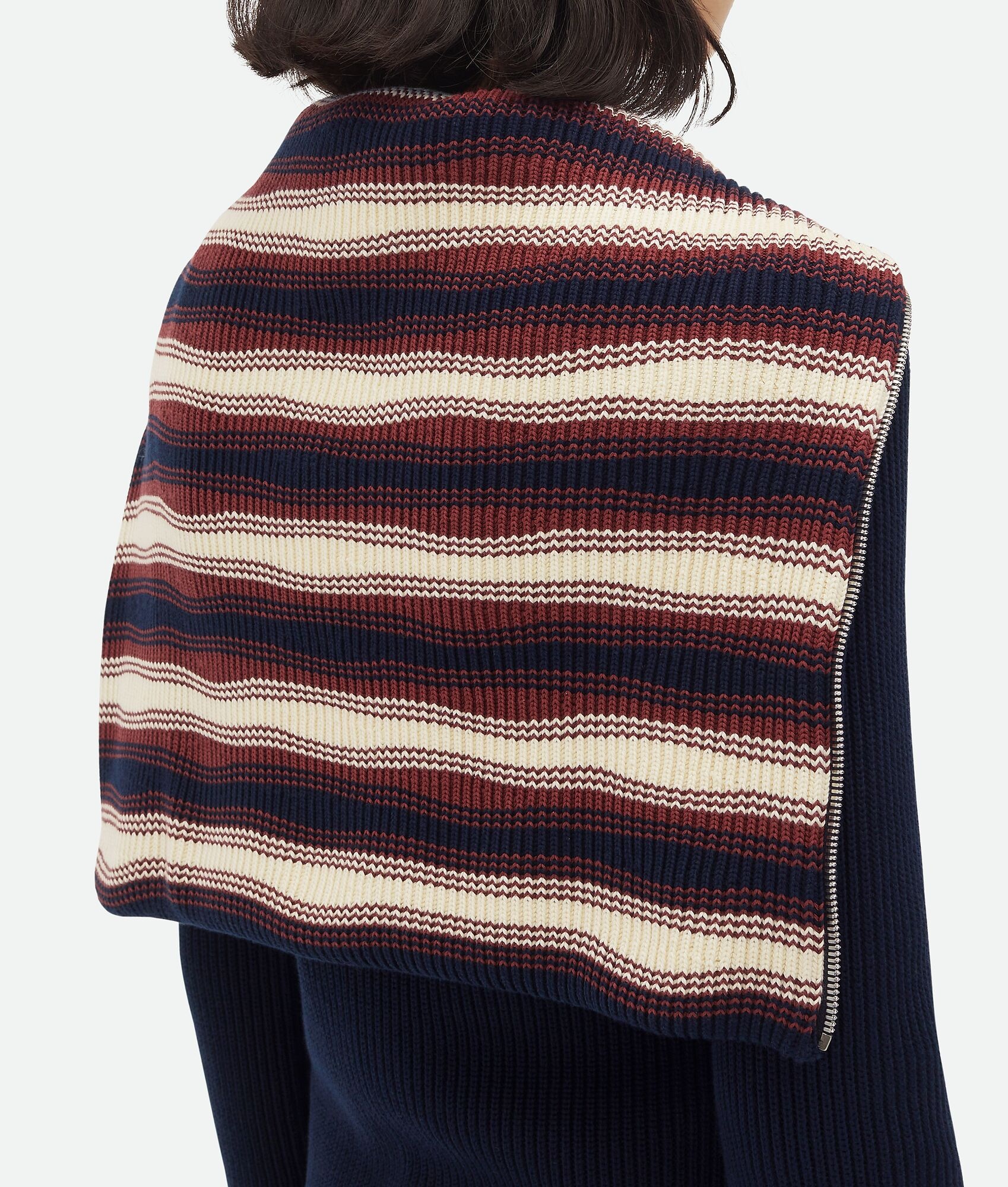 Cotton Striped Cardigan - 4