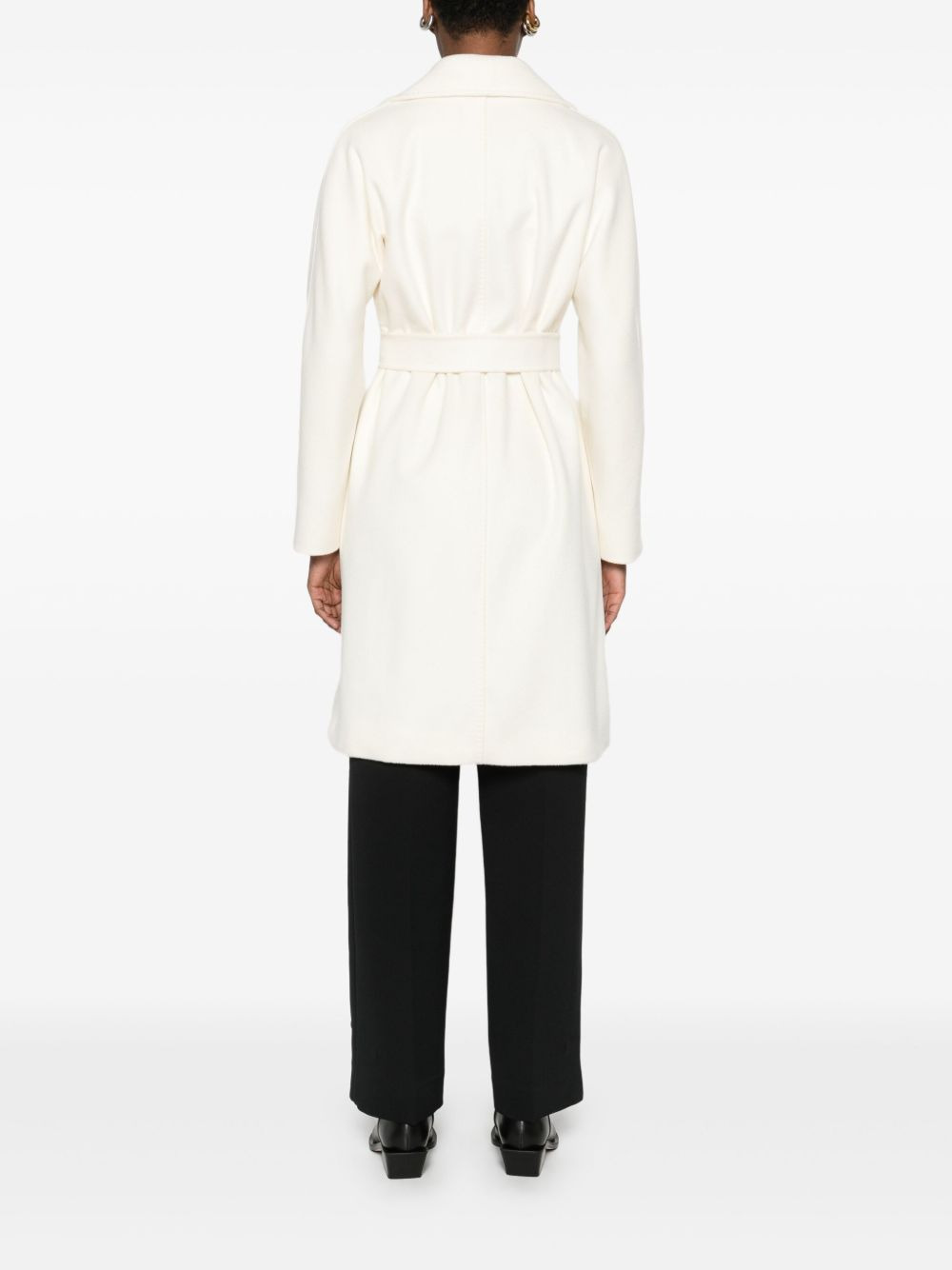 belted wrap coat - 4