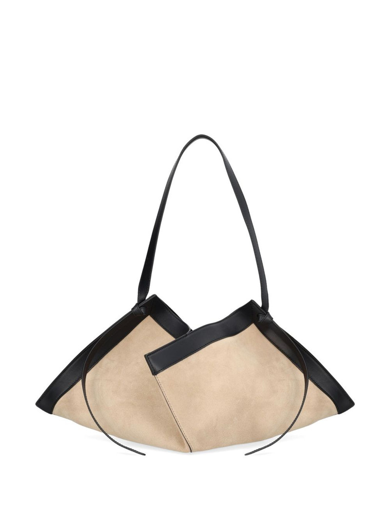 Wonton suede shoulder bag 1