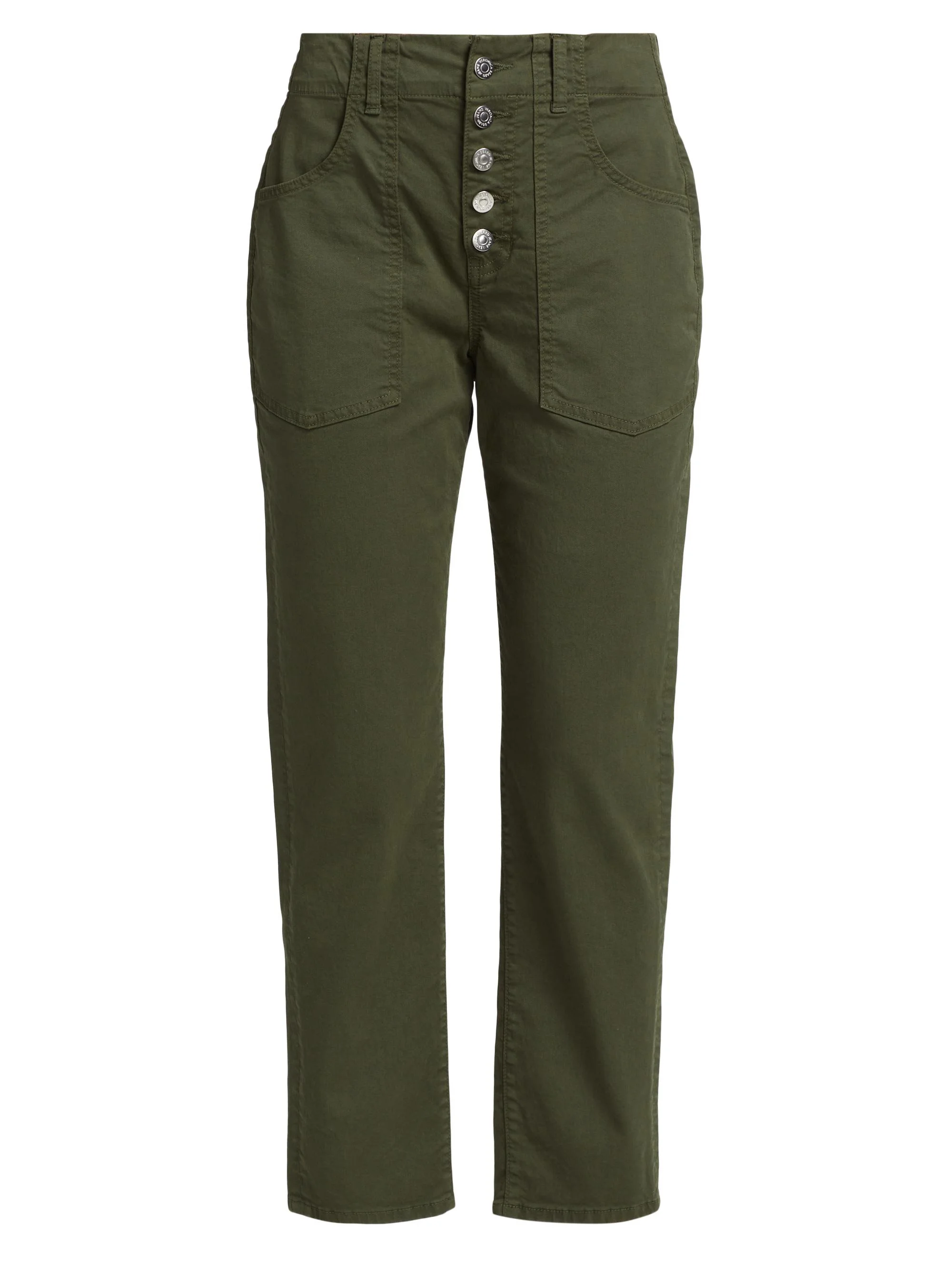 Women's Arya Cargo Straight-Leg Pants - Army Green - 1