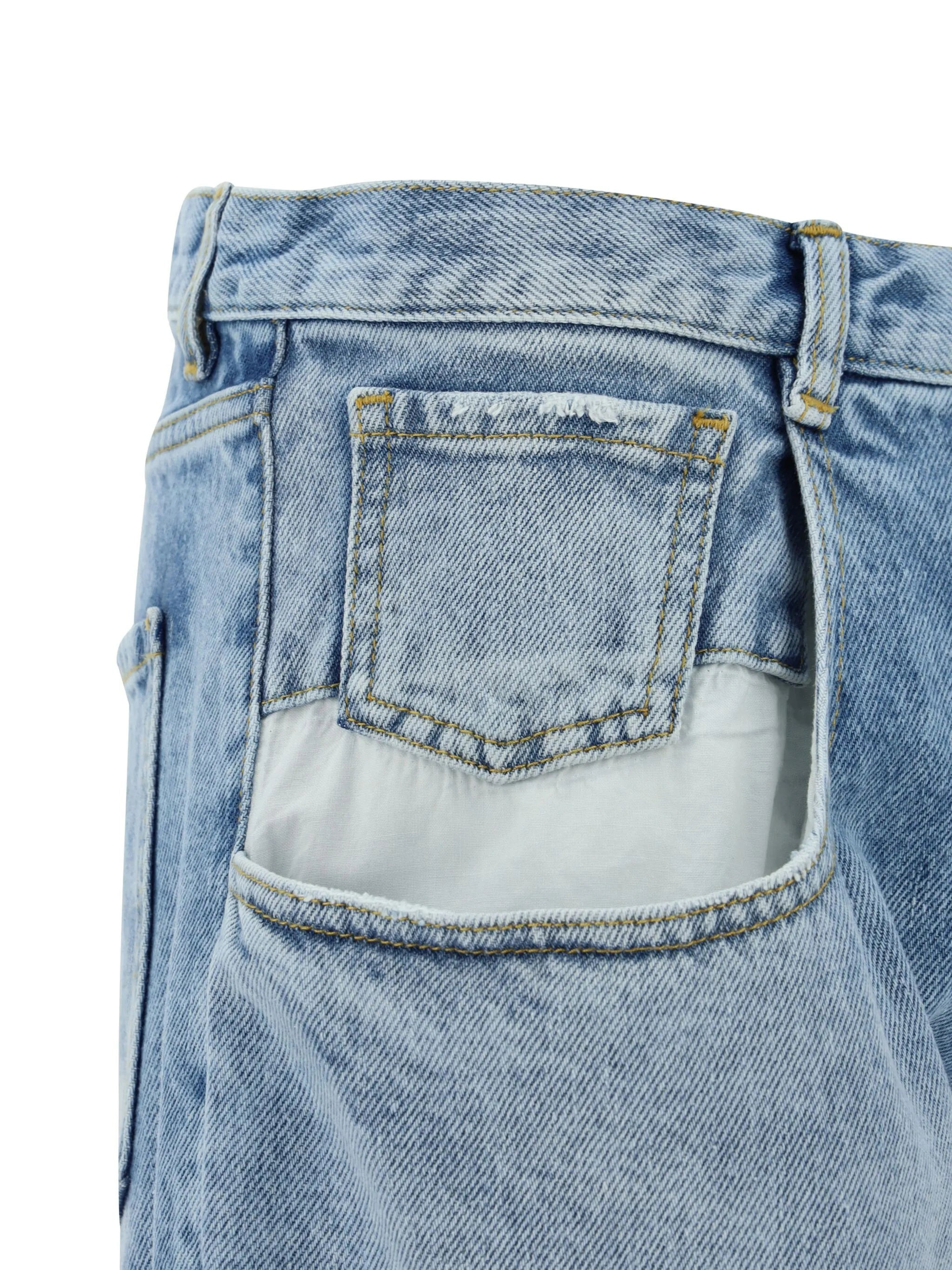 Maison Margiela Contrast-pocket Straight-leg Jeans - 4