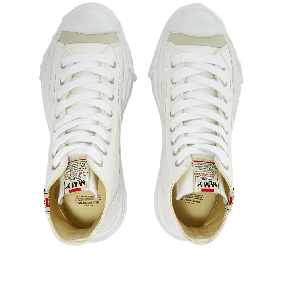 Maison MIHARA YASUHIRO Original Sole Toe Cap Hi Canvas Sneaker - 5