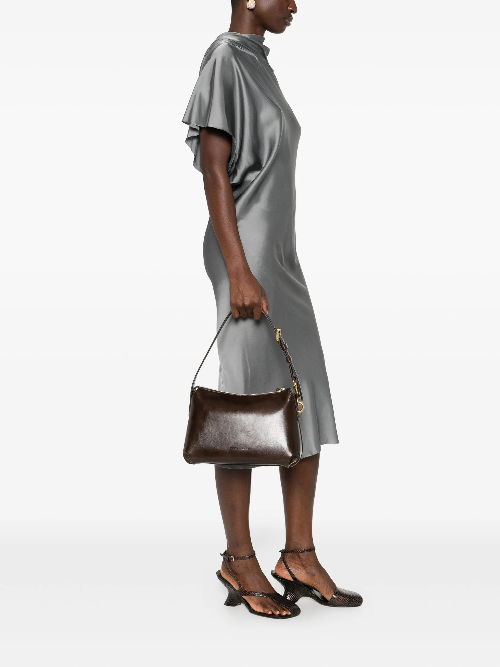 Dries Van Noten Leather Shoulder Bag - 4