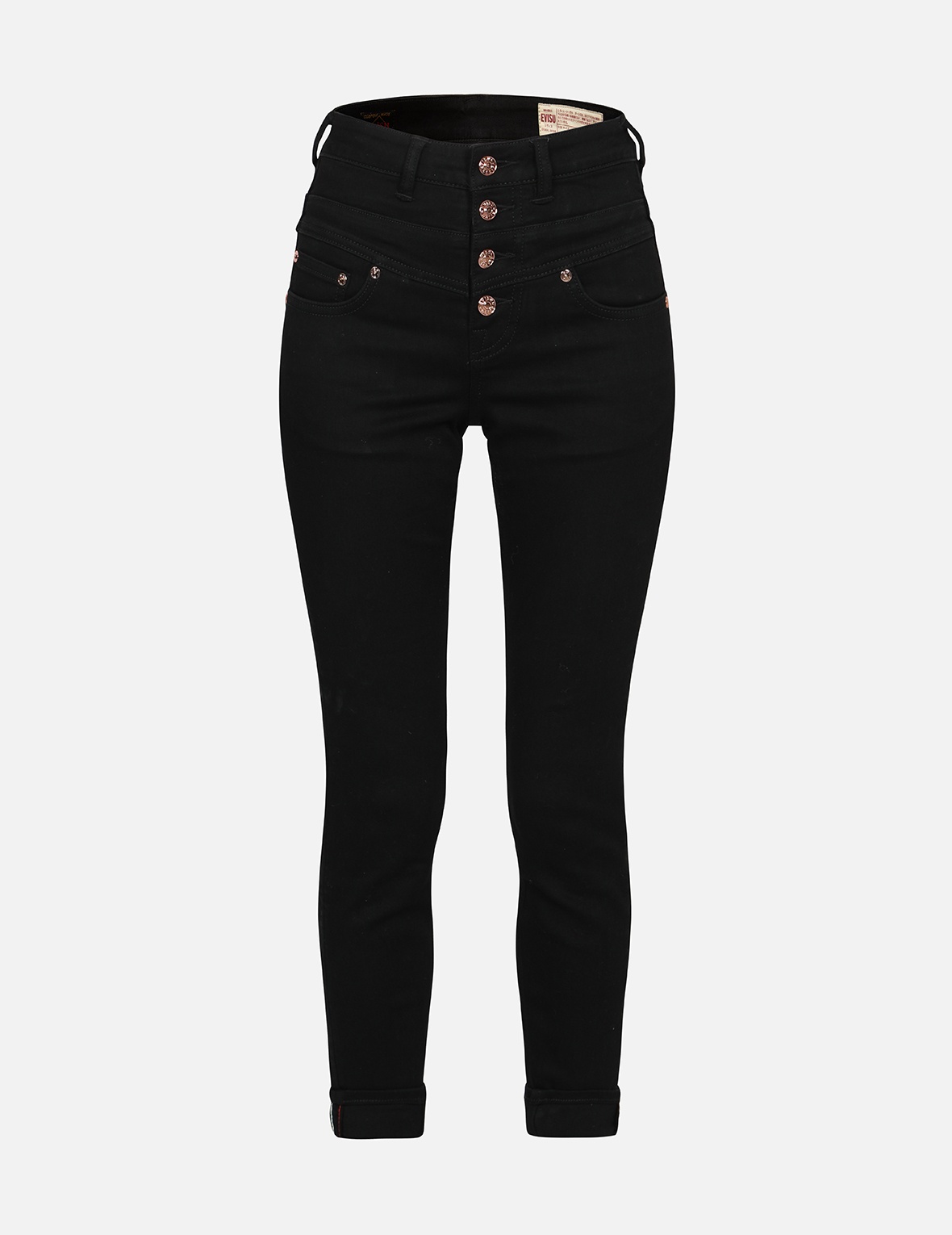 BROCADE KAMON AND FLORAL FLOW SKINNY FIT JEANS - 2