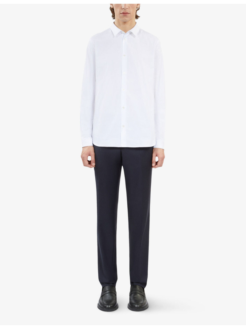 The Kooples Slim-fit cotton-blend shirt outlook