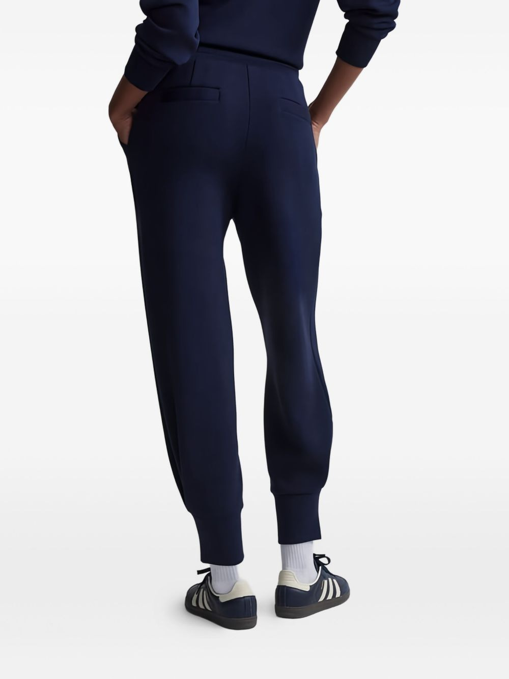 elasticated-cuff track pants - 4