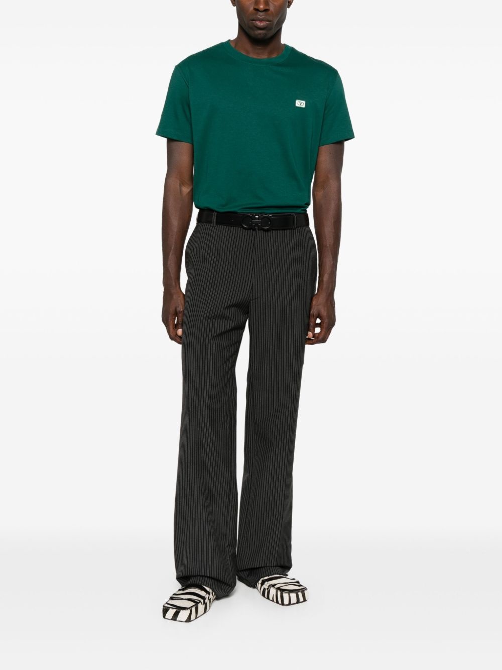 embroidered-logo T-shirt - 2