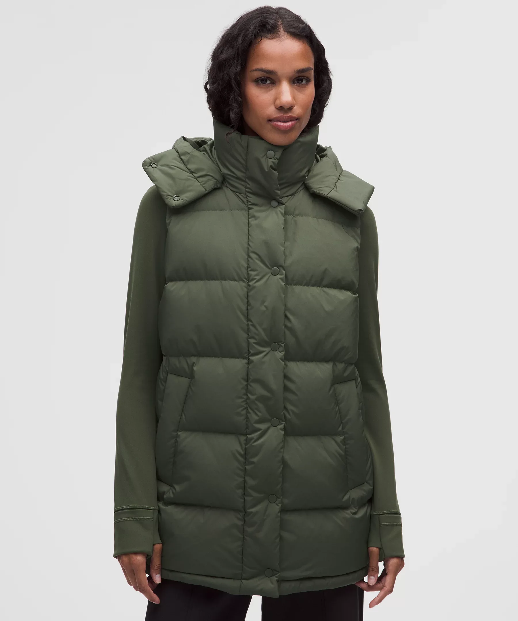 Wunder Puff 600-Down-Fill Mid-Length Vest - 1