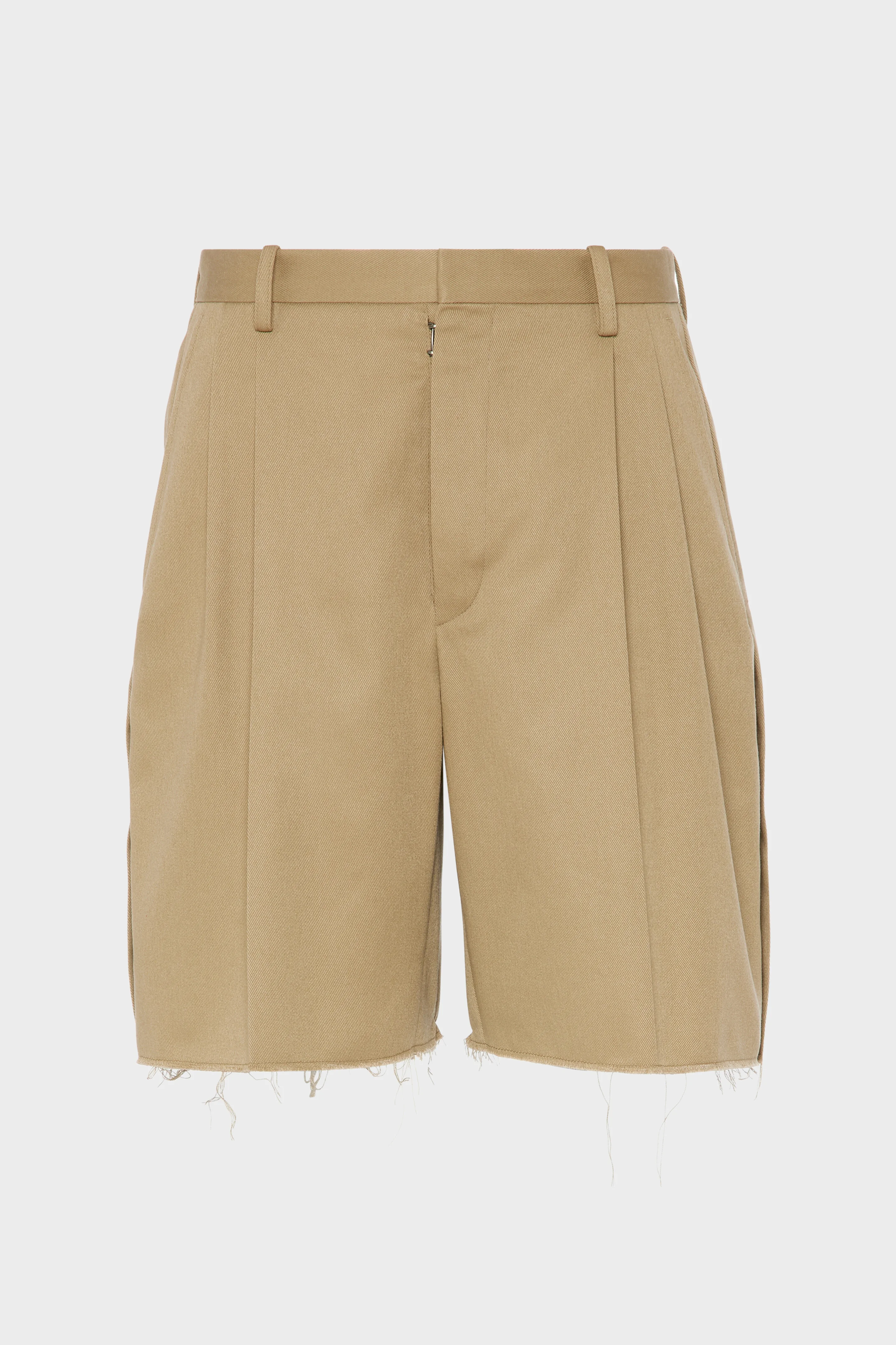 Tailored Cotton Shorts - 1