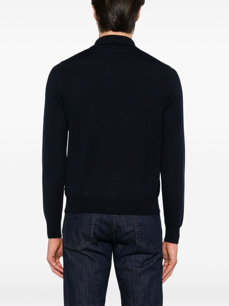 knitted polo shirt 3