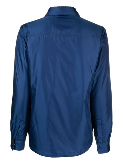 Aspesi long-sleeved padded shirt outlook