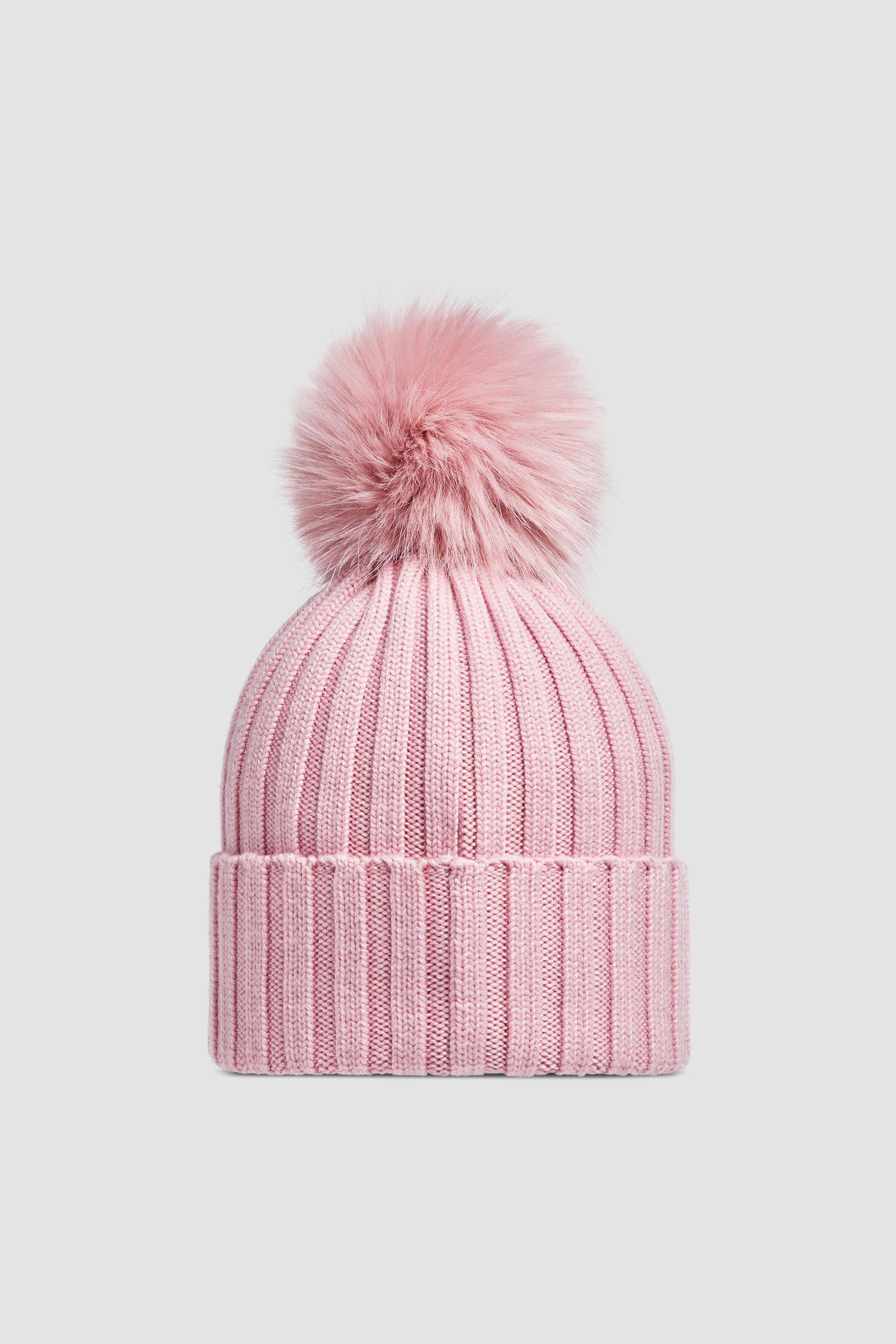 Wool Beanie with Pom Pom - 4