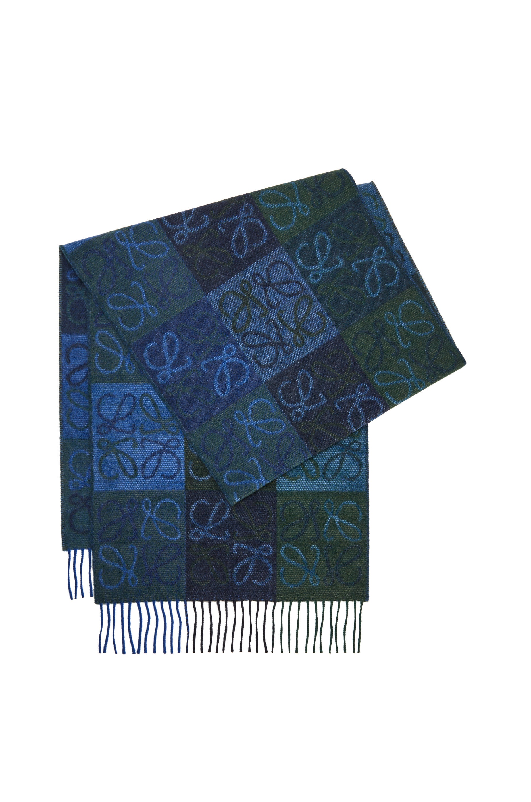 Anagram scarf in wool and cashmere - 2