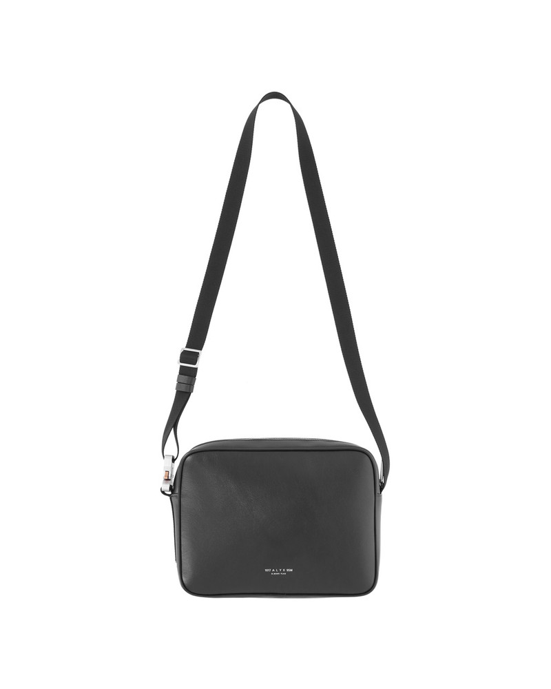 LEATHER BUCKLE CROSSBODY BAG 1