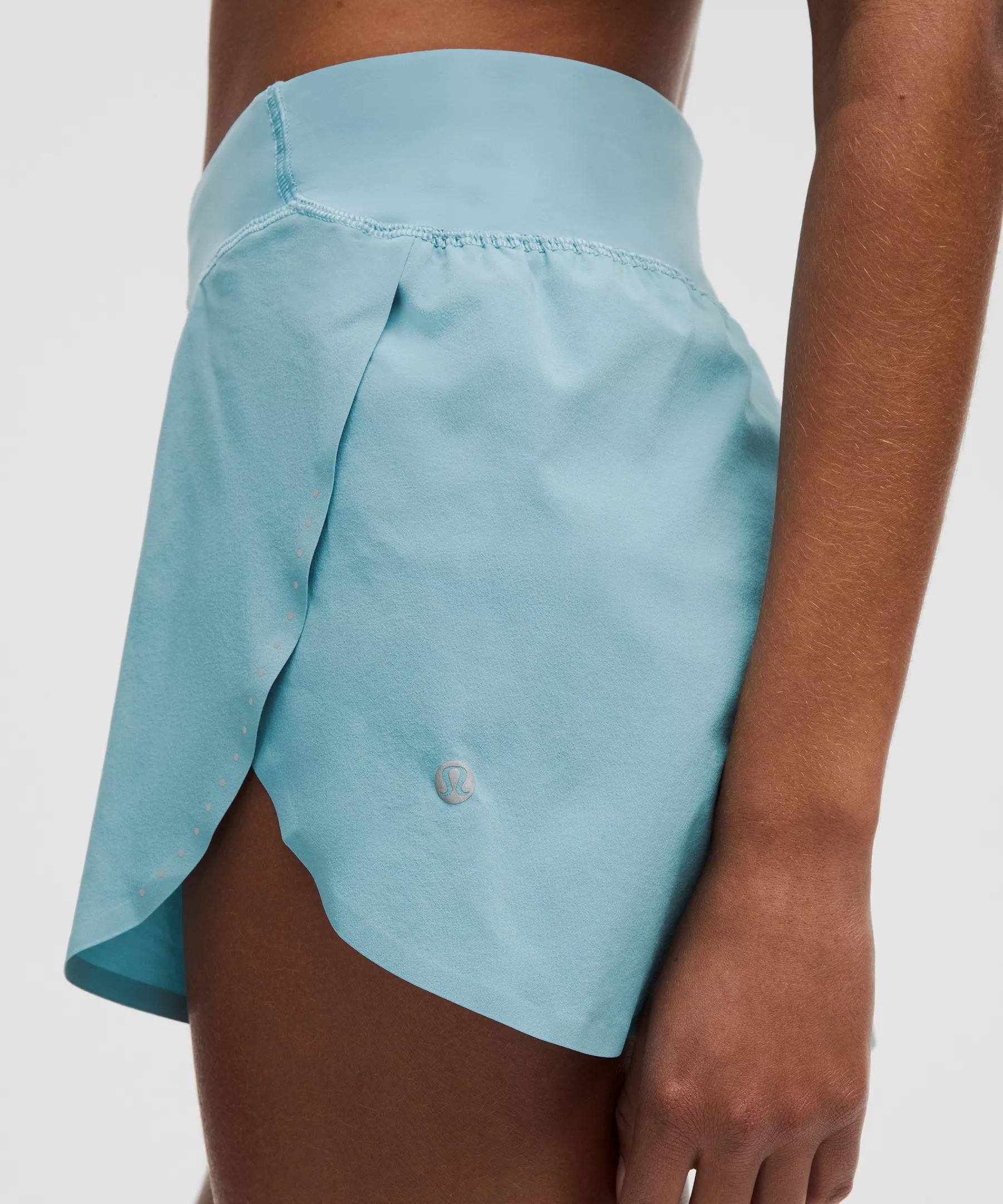Fast and Free High-Rise Classic-Fit Split Short 3" - 5
