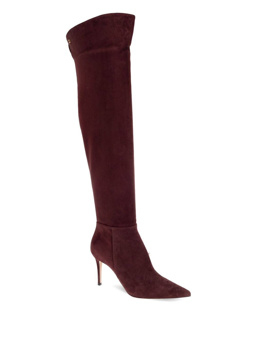 90mm Jules suede pointed-toe boots - 2