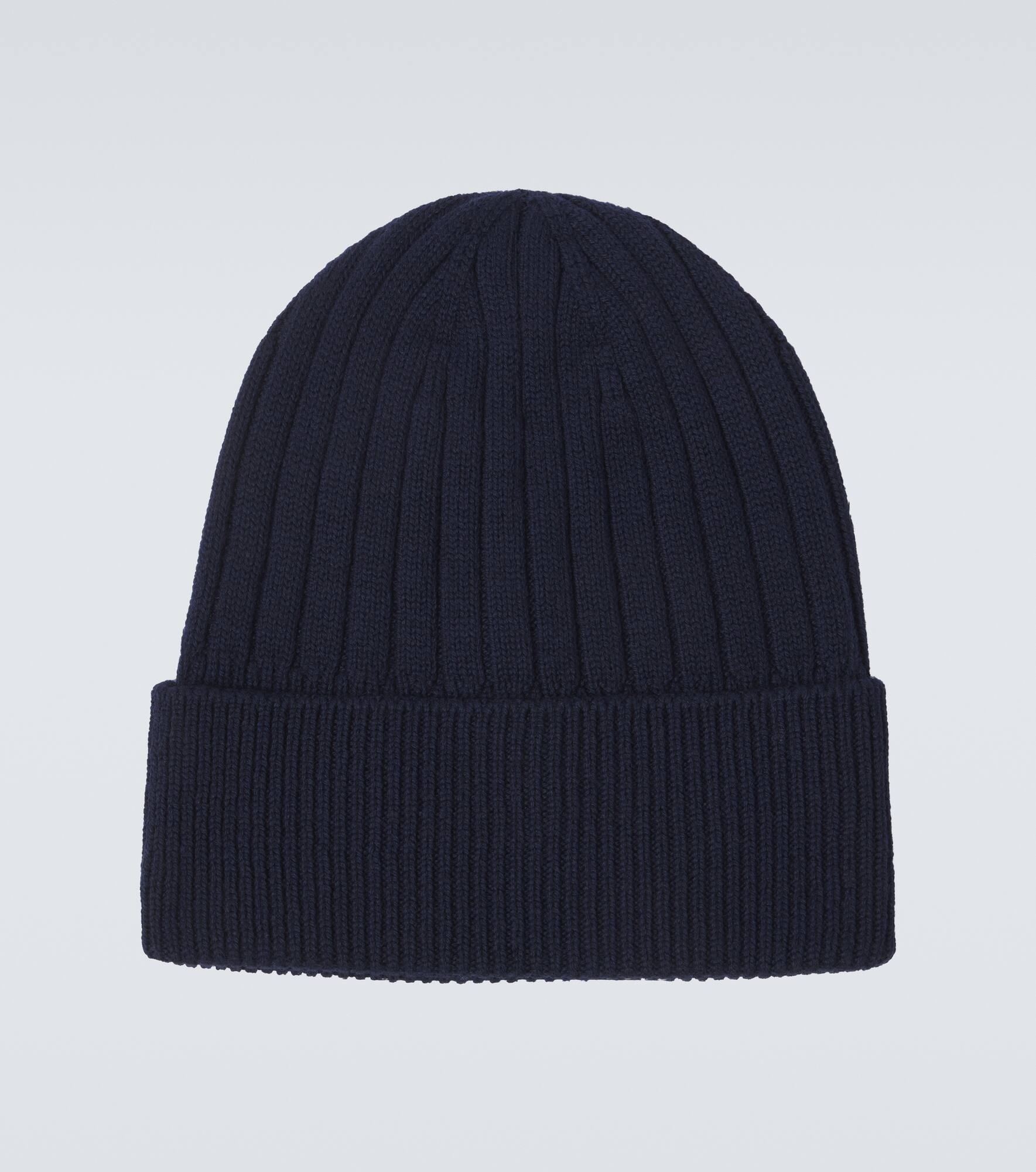 Ribbed-knit wool beanie - 4