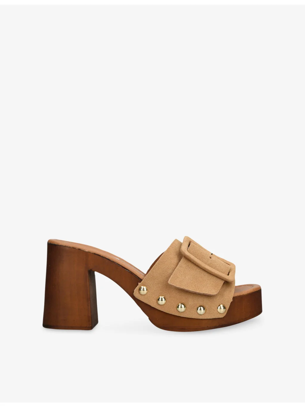 Marlena Platform Heeled Suede Sandals - 1