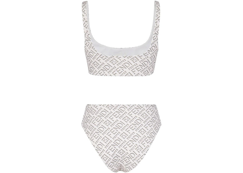 FENDI Fendi x SKIMS Reversible Two-Piece Swimsuit Connecticut outlook
