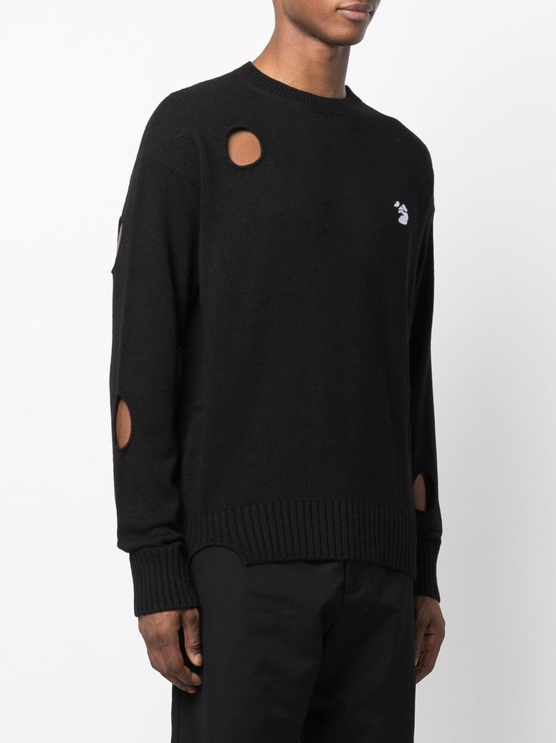 cut-out circle jumper 3