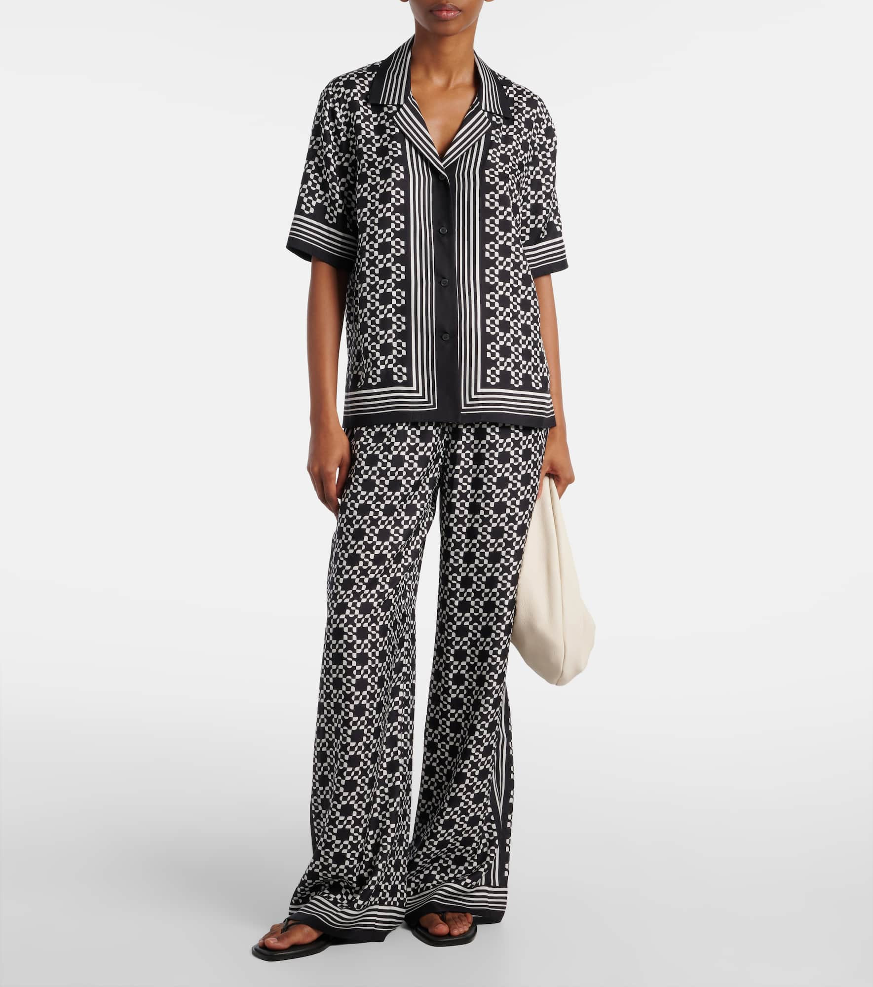 Koda printed bowling shirt - 2