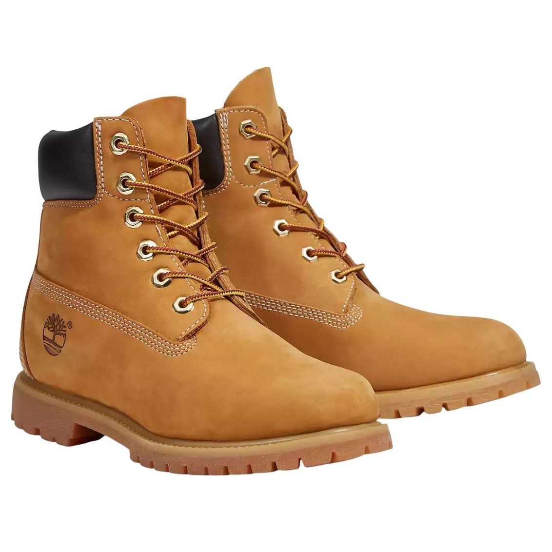 (WMNS) Timberland Premium 6-Inch Waterproof Boot 'Wheat Nubuck' TB010361713 - 2