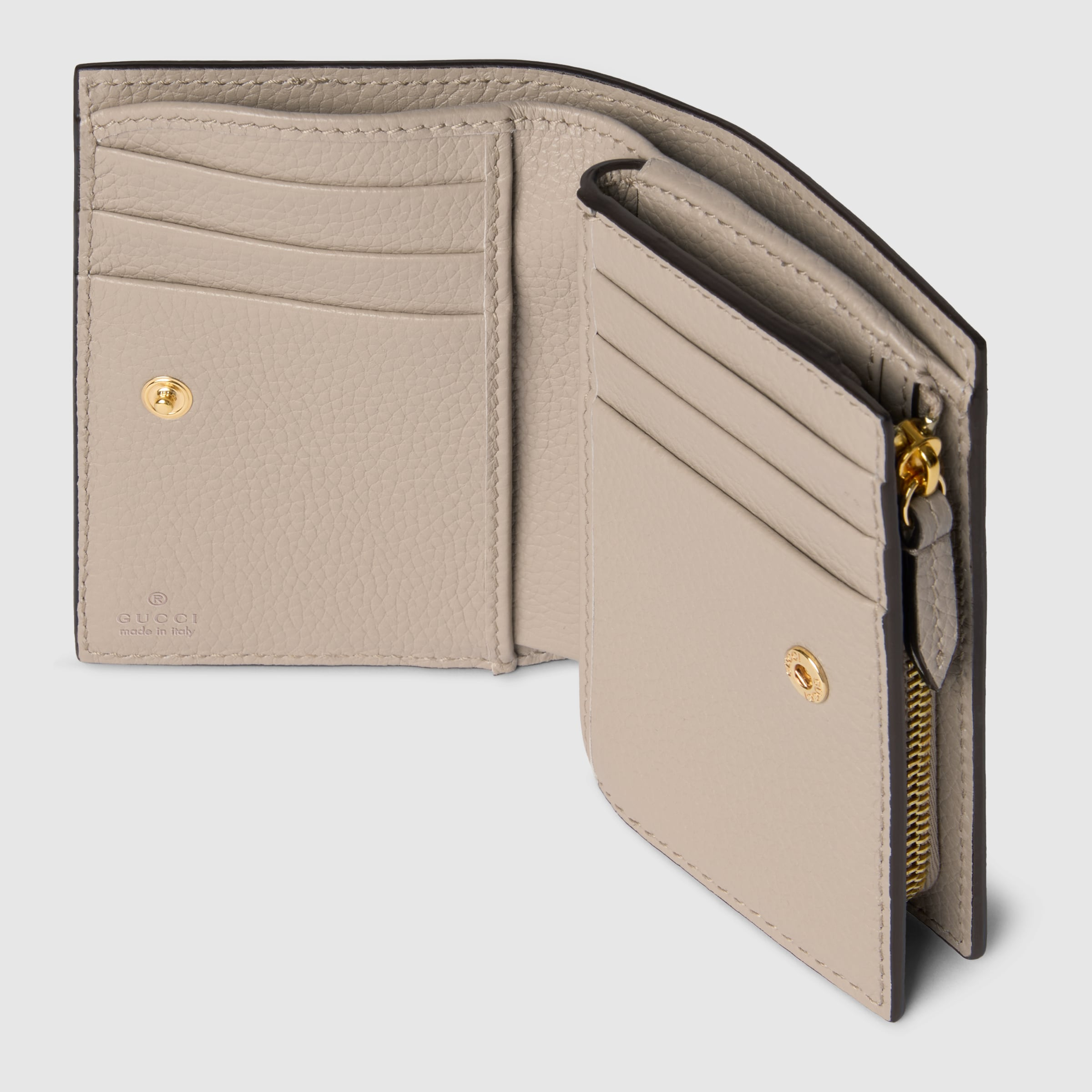 Bi-color GG Marmont small wallet - 4