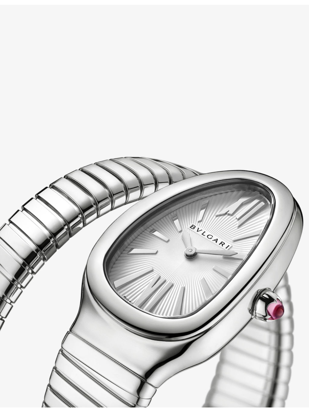 Serpenti Tubogas stainless-steel quartz watch - 2