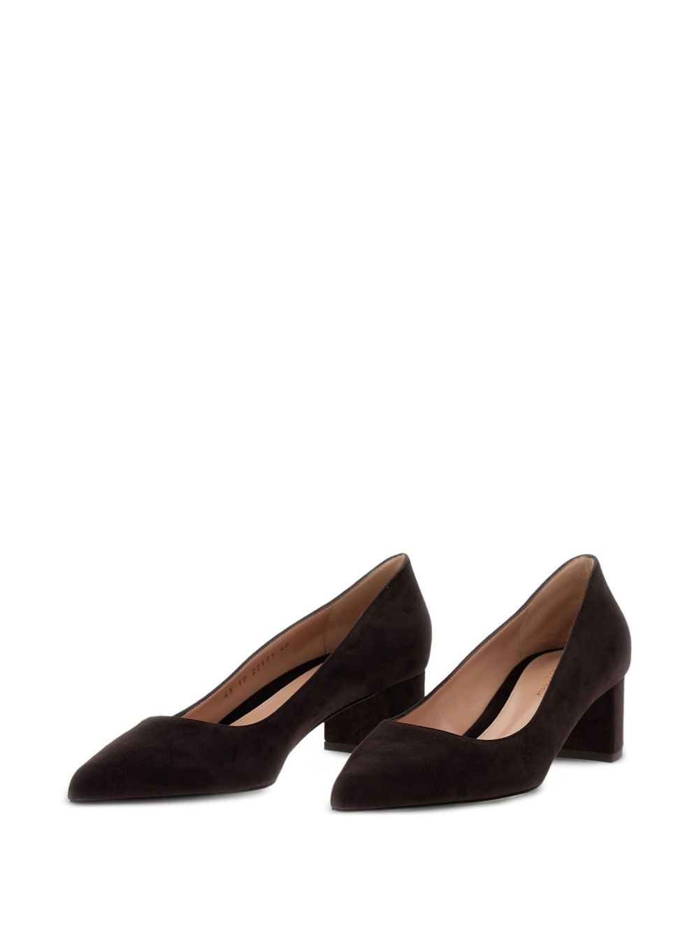 45mm suede pumps - 2